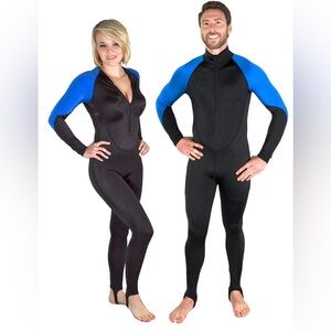 Storm Dive Skin - Black/Blue Size Small (Unisex Sizing)
